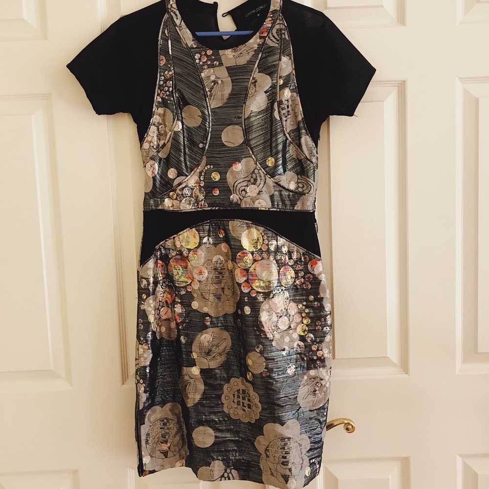 Right off the runway! -CYNTHIA ROWLEY RETRO DRESS